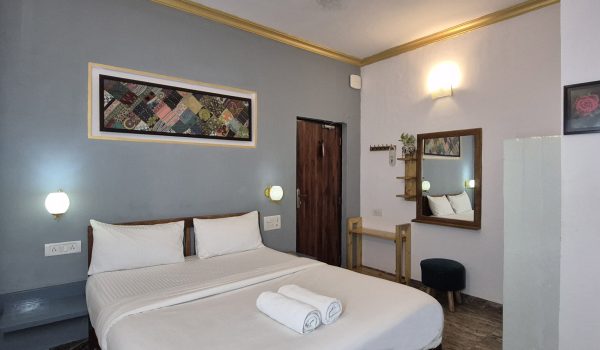 Hygienic budget room near Candolim Beach, Goa